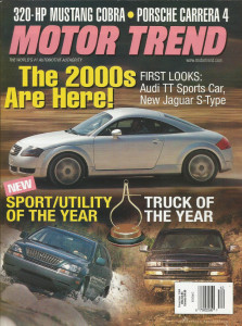 MOTOR TREND 1998 DEC - COBRA, TT, PORSCHES, M-COUPE - 2 COVERS*